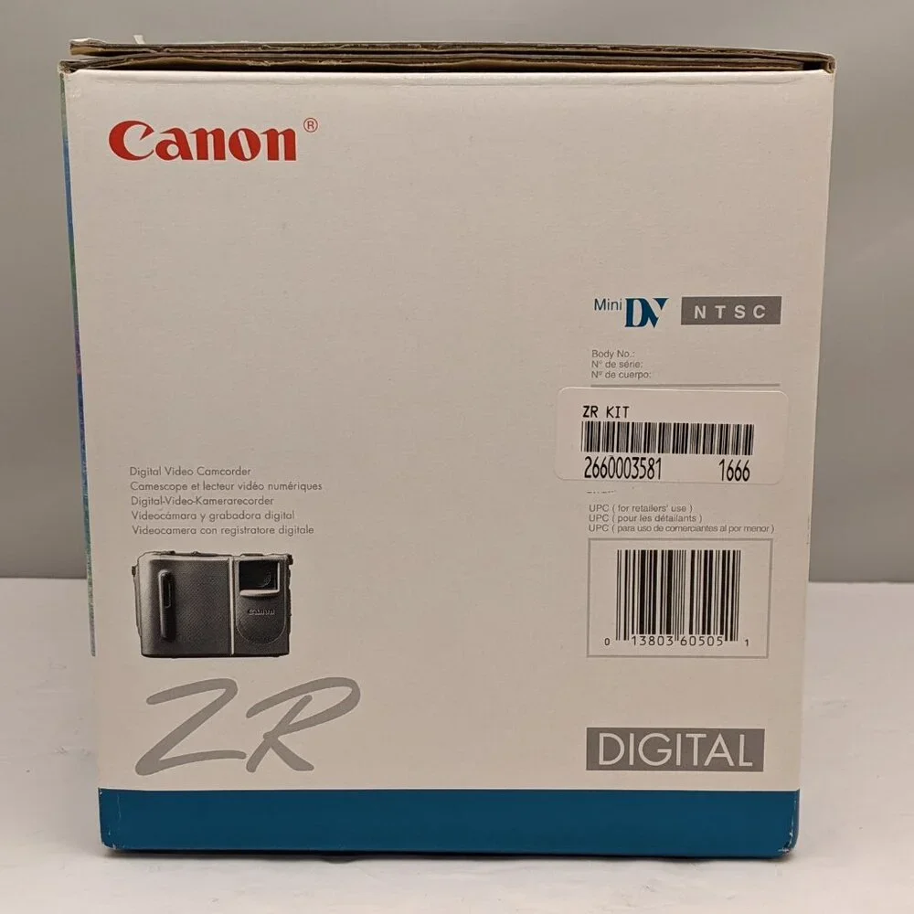 CANON ZR MiniDV Digital Video Camcorder Kit | NTSC | ZR KIT [ ** PARTIAL ** ]